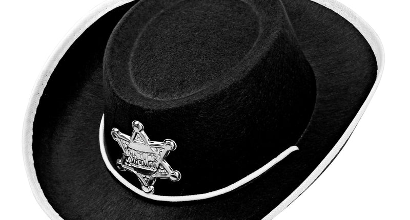 Widmann SRL Cowboy hoed kinderen zwart