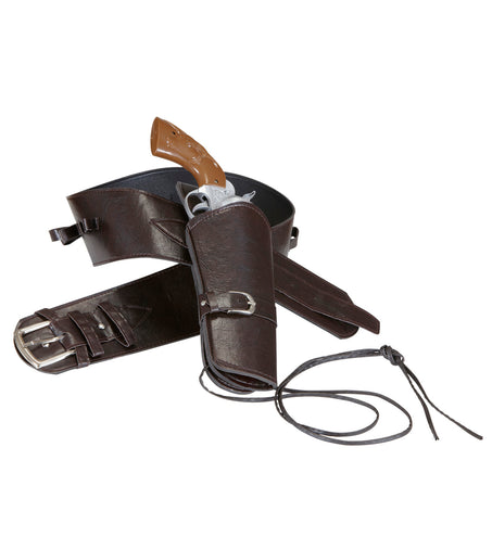 Widmann SRL Cowboy holster bruin met riem