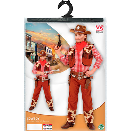 Widmann SRL Cowboy pak Lucky kinderen