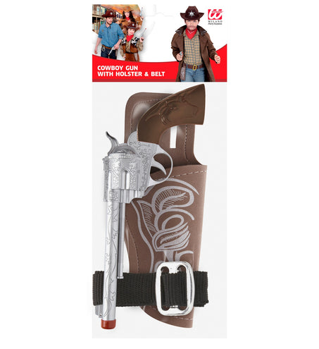 Widmann SRL Cowboy pistool met holster bruin