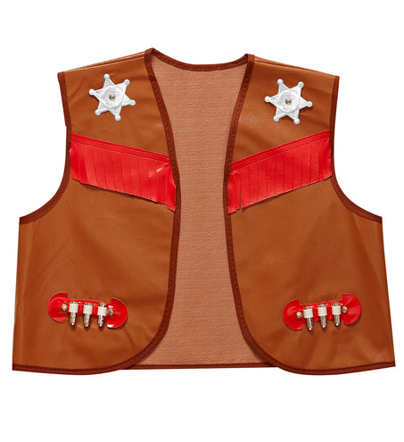Widmann SRL Cowboy vest bruin kinderen