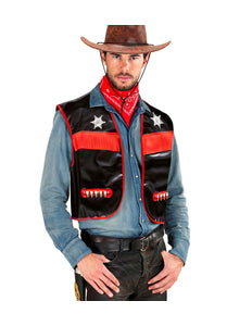 Widmann SRL Cowboy vest zwart