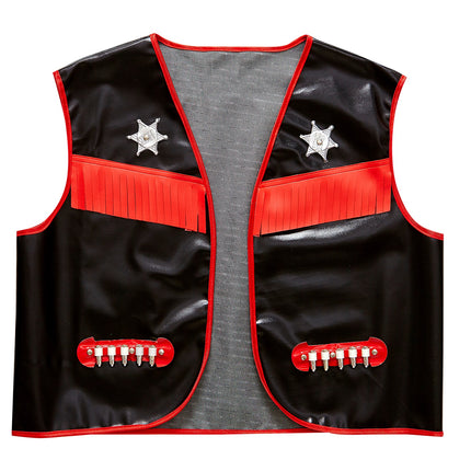 Widmann SRL Cowboy vest zwart