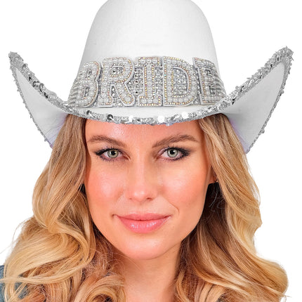 Widmann SRL Cowboyhoed Bride met parels