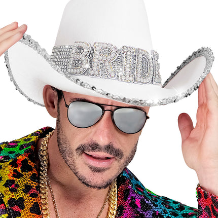 Widmann SRL Cowboyhoed Bride met parels