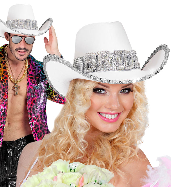 Widmann SRL Cowboyhoed Bride met parels