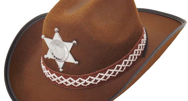 Widmann SRL Cowboyhoed bruin sheriff kind