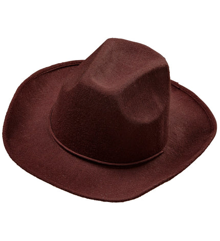 Widmann SRL cowboyhoed bruin wol