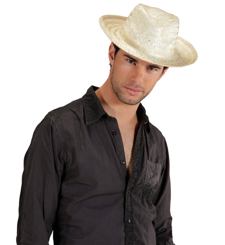 Widmann SRL Cowboyhoed Stro Wit