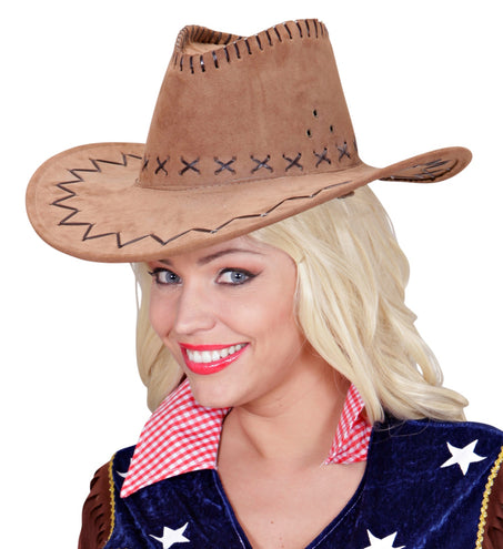Widmann SRL Cowboyhoed Suede Bruin