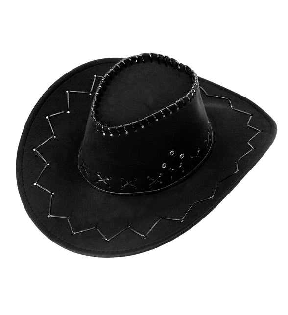 Widmann SRL Cowboyhoed Suede Zwart