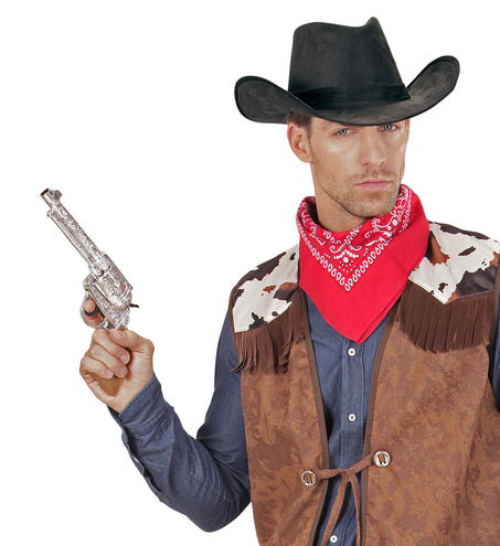 Widmann SRL Cowboyhoed suede zwart Texaans