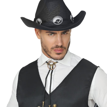 Widmann SRL Cowboyhoed zwart Dallas