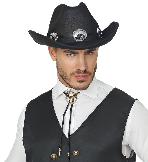 Widmann SRL Cowboyhoed zwart Dallas
