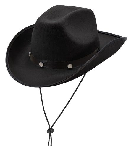 Widmann SRL Cowboyhoed zwart met studs