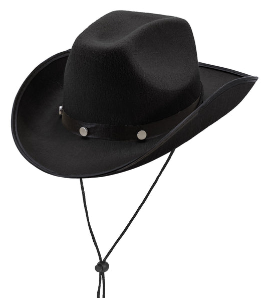 Widmann SRL Cowboyhoed zwart met studs