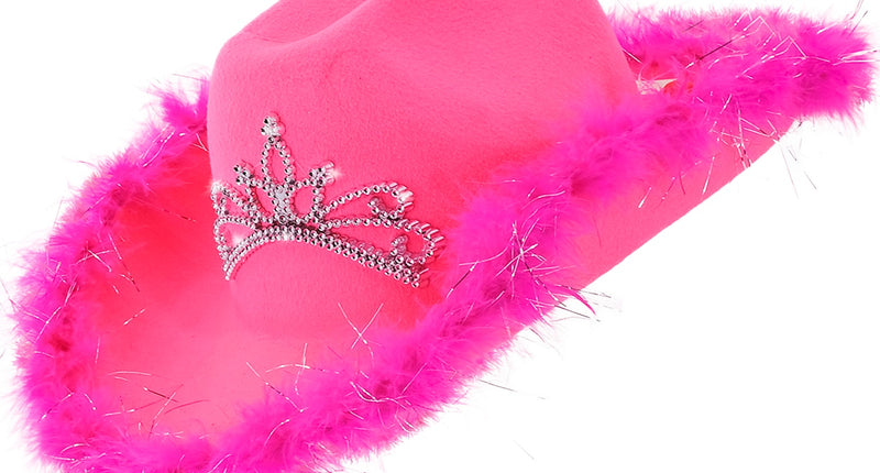 Widmann SRL Cowboyhoeden hoed cowgirl in roze