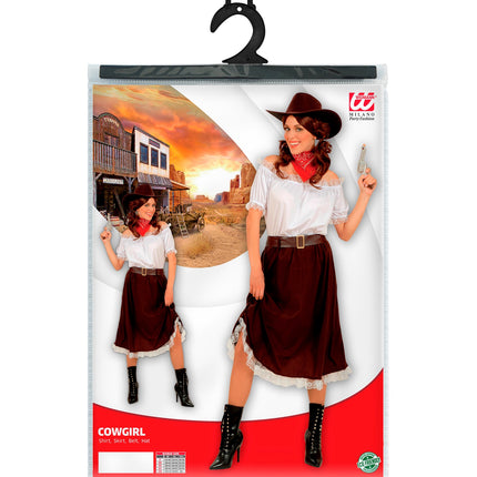 Widmann SRL Cowgirl kostuum Lana dames