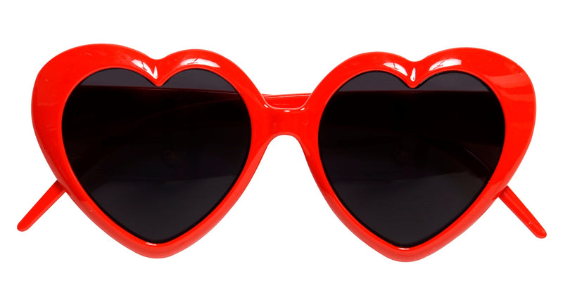 Widmann SRL Cupido bril hartjes rood zwart
