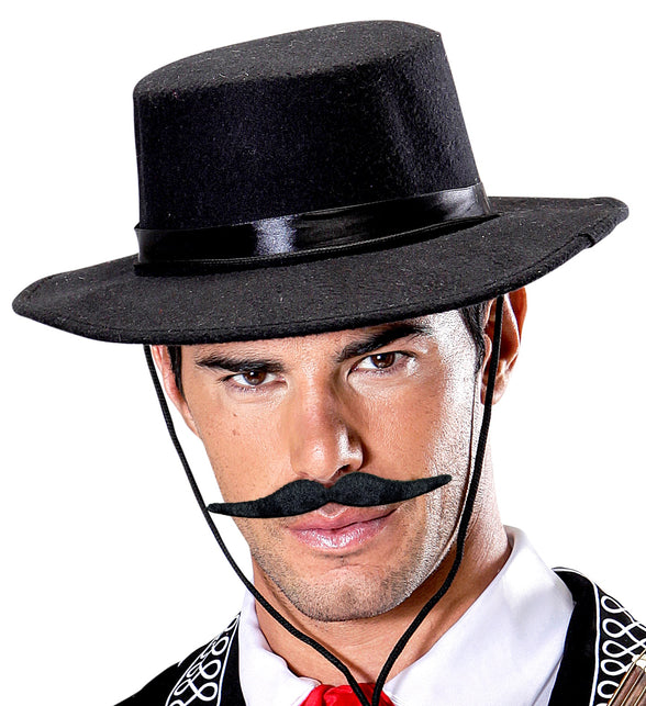 Widmann SRL Dali snor zwart Salvador