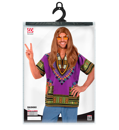 Widmann SRL Dashiki shirt Jimmy paars