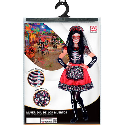 Widmann SRL Day of the dead jurkje Demi  meisje