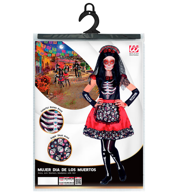 Widmann SRL Day of the dead jurkje Demi  meisje