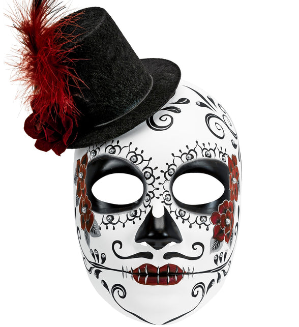 Widmann SRL Day of the Dead masker met hoed