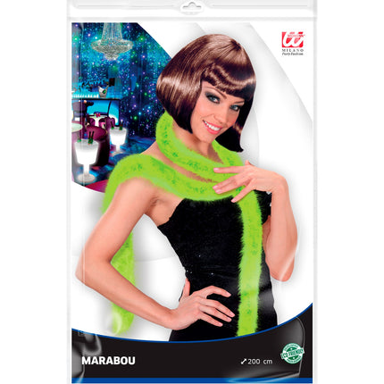 Widmann SRL decoratieve boa groen