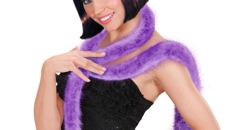 Widmann SRL decoratieve boa paars