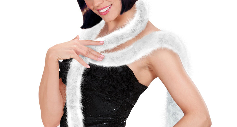 Widmann SRL decoratieve boa wit