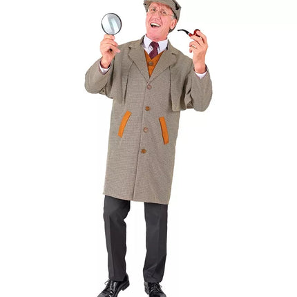 Widmann SRL Detective kostuum Bram Sherlock Holmes