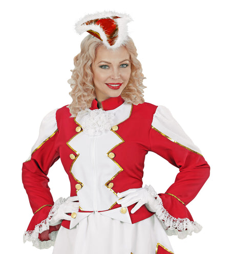 Widmann SRL Diadeem dansmarietje rood