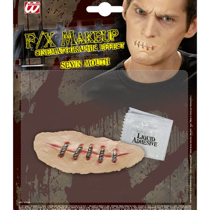 Widmann SRL Dichtgenaaide mond schmink professioneel