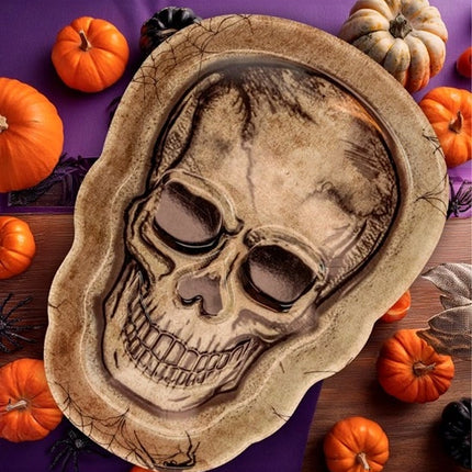 Widmann SRL Dienblad schedel 25 x 18 cm