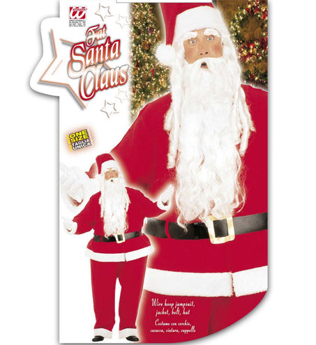 Widmann SRL Dikmaak pak kerstman Santa