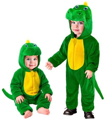 Widmann SRL Dinosaurus kostuum pluche fluweel Jura