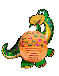 Widmann SRL Dinosaurus lampion voor een feestje