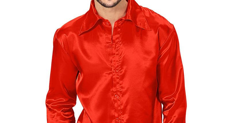 Widmann SRL Disco blouse rood Bennie heren