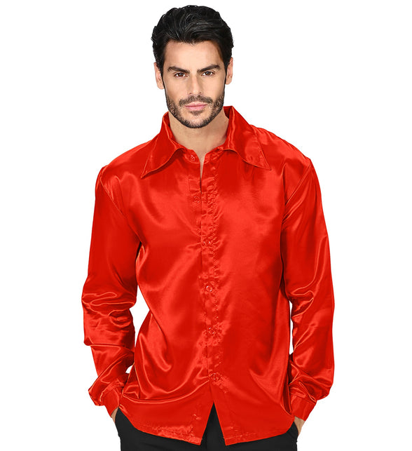 Widmann SRL Disco blouse rood Bennie heren