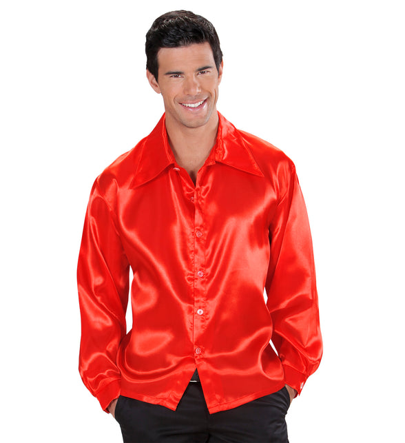 Widmann SRL Disco blouse rood Bennie heren