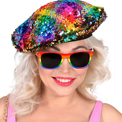 Widmann SRL Disco hippie pet pailletten