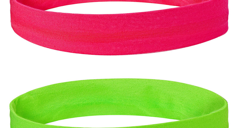 Widmann SRL Disco hoofdband roze groen