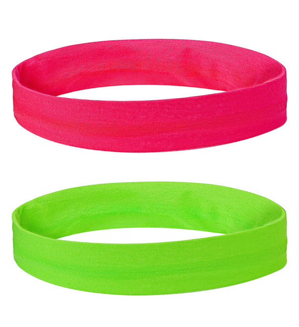 Widmann SRL Disco hoofdband roze groen