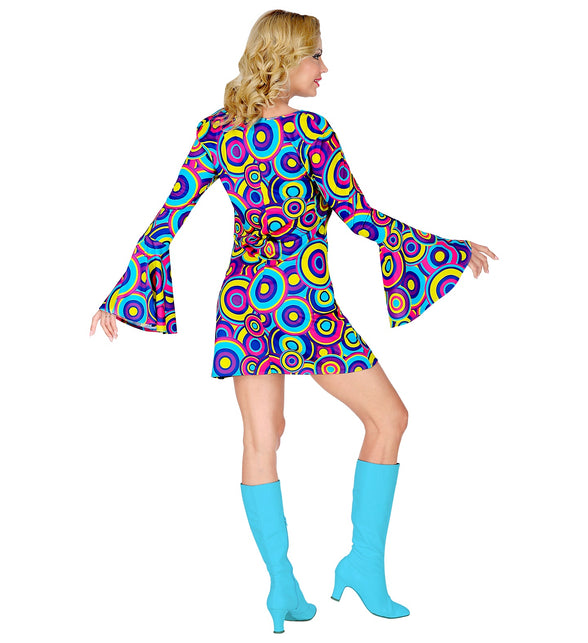 Widmann SRL Disco jurk Daisy 70-jaren