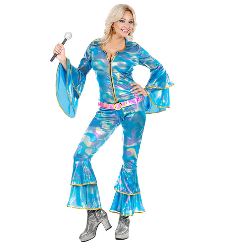 Widmann SRL Disco queen jumpsuit blauw