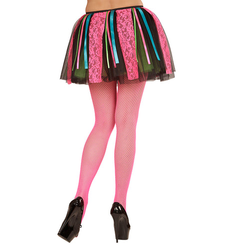 Widmann SRL Disco rokjes met felle kleuren