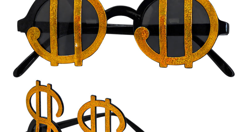 Widmann SRL Dollar bril goud