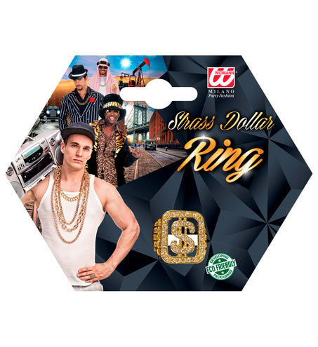 Widmann SRL Dollar pooier ring met diamanten