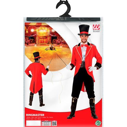 Widmann SRL Dompteur kostuum Martijn man